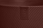 jazz round mini 9cm dark burgundy
